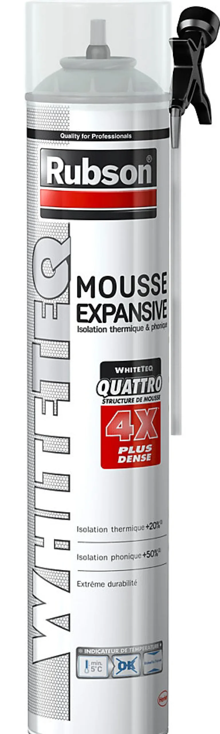 Rubson Mousse expansive Thermique & Phonique aérosol 750ml