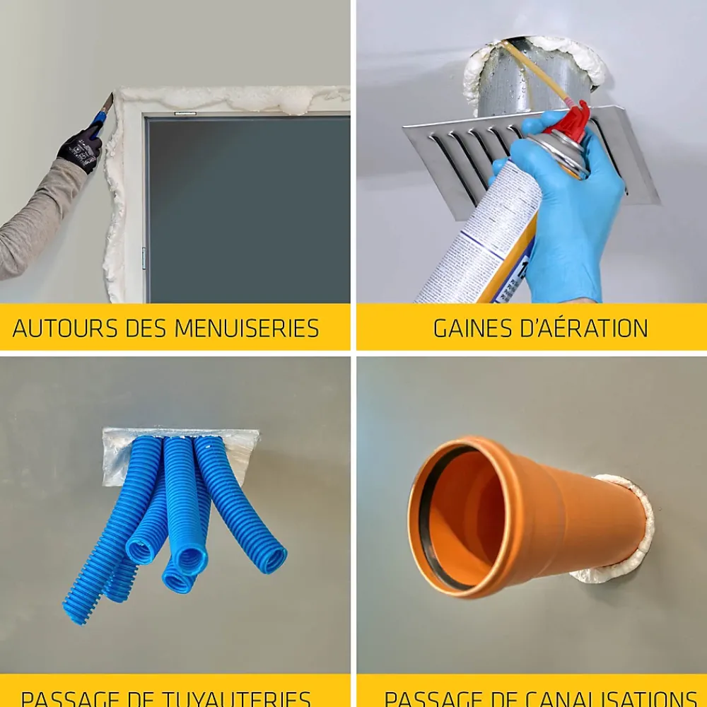 Sika Mousse expansive boom 128 tout en un ml