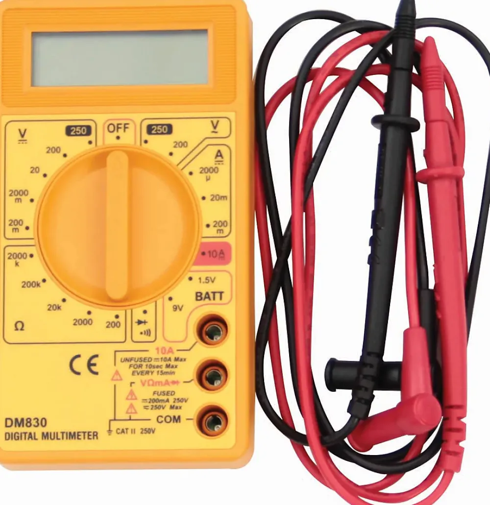 Dio Multimètre CAT II 250V 19 calibres -