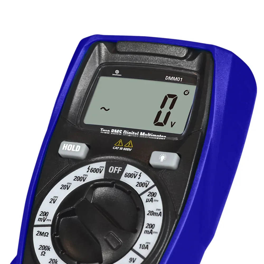 Jacobsen Multimètre numérique de poche DMM01 600V