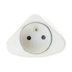 Otio Multiprise-Multiprise d'angle 2P 16A + 2 USB à câbler - Blanc -