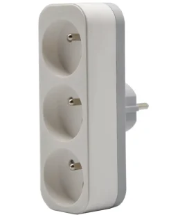 Link2Home Multiprise 3 prises 16A blanche