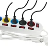GAO Multiprise-Multiprise 5 prises blanche 230V 16A