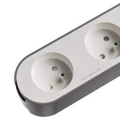 Jacobsen Multiprise 5 prises 3 m blanche