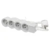 Legrand Multiprise 4 prises blanc et gris 3 m