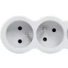 Legrand Multiprise-Multiprise 3 prises blanc et gris
