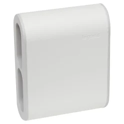 Legrand Multiprise 4 prises 2P blanc et gris