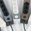 Schneider Electric Multiprise-Multiprise 3 prises Odace anthracite 1.5 m