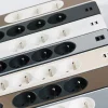 Schneider Electric Multiprise 5 prises Odace anthracite 1.5 m