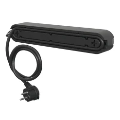 Jacobsen Multiprise-Multiprise 6 prises + 2 USB 1.5 m noire