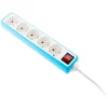 Zenitech Multiprise-Multiprise Schuko 5x16A bleu