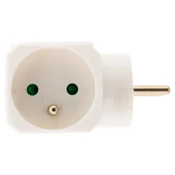 Zenitech Multiprise triplite 2x16A + 1x6A latérale -