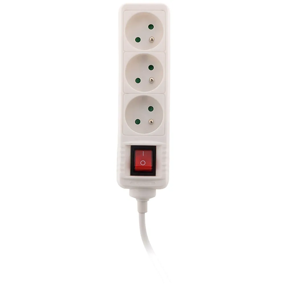 Zenitech Multiprise 3x16A 2P+T + interrupteur