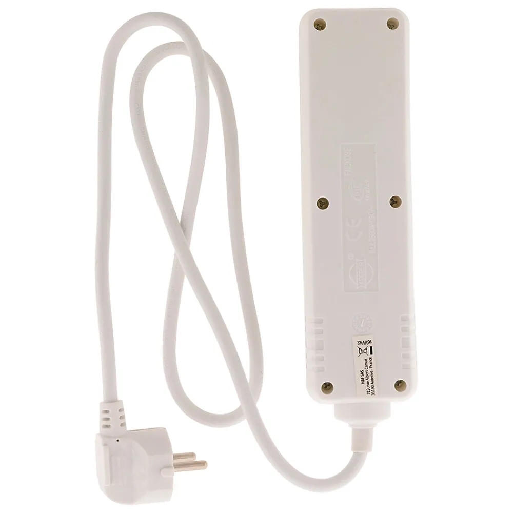 Zenitech Multiprise 3x16A 2P+T + interrupteur