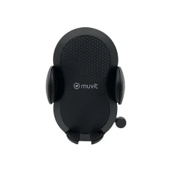Muvit Accessoire Smartphone Et Tablette-support voiture universel grip avec pince extensible à 100mm noir