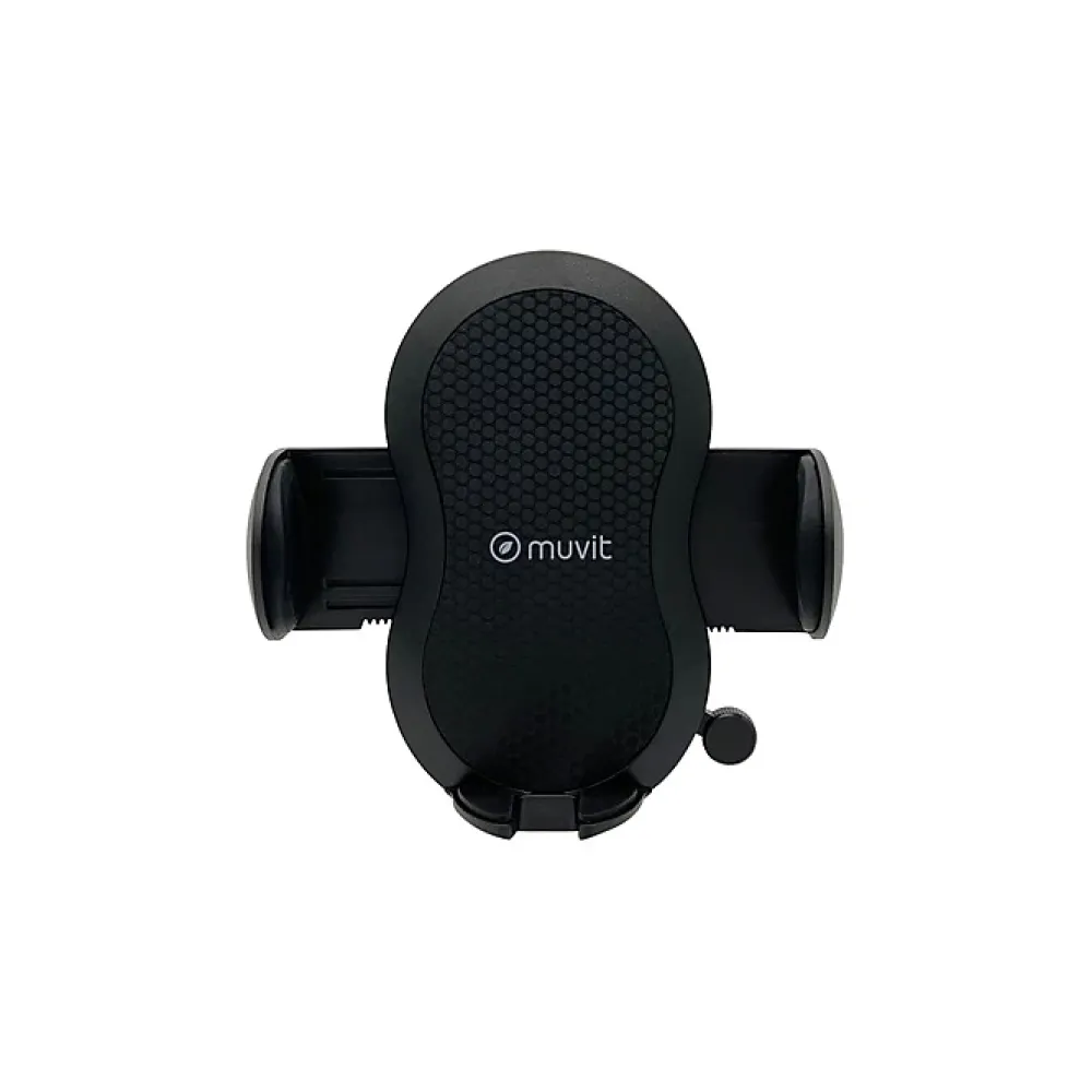 Muvit Accessoire Smartphone Et Tablette-support voiture universel grip avec pince extensible à 100mm noir