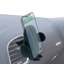 Muvit Accessoire Smartphone Et Tablette-support voiture universel grip avec pince extensible à 100mm noir