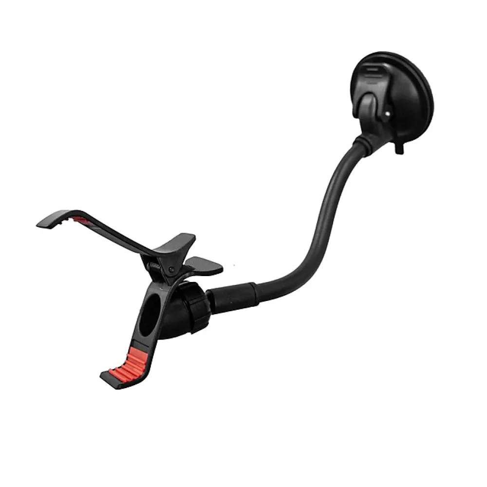 Muvit Accessoire Smartphone Et Tablette-Support Voiture Universel Flex Rotatif à 360 avec Pince Extensible à 100mm Noir
