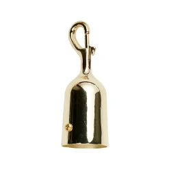 Diall Naissance porte-mousqueton laiton or 10 kg