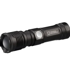 National Geographic Lampe torche LED 1000lm Zoom Focus batterie USB aimant extérieur camping