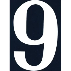 Chapuis Chiffre Et Lettre Pour Maison-N° de maison - marquage 7 - en PVC - couleur bleu et blanc - autocollant - hauteur 11 cm - NA07