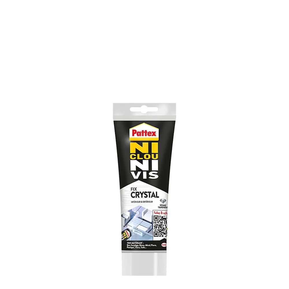 Pattex Colle-Ni clou ni vis Cristal tous materiaux 90 g