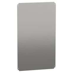 Schneider Electric Coffret De Communication-Nsymm106 Plaque De Montage En Acier Galvanisé - Pour Coffret H1000 X L600mm - Schneider Spacial