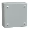 Schneider Electric Nsysbm15158 Schneider Spacial Sbm - Boite étanche Ip66 En Acier 150x150x80mm - Couvercle Plein