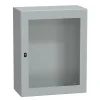 Schneider Electric Tableau Électrique Nu-Nsys3d10840t Coffret Métallique étanche Ip66 - 1000x800x400 - Porte Vitrée - Spacial S3d -
