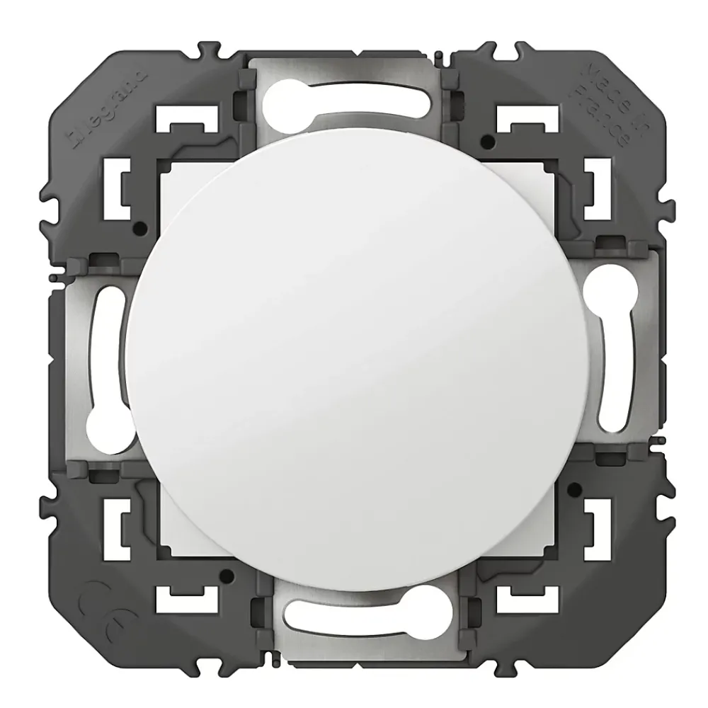 Legrand Obturateur Dooxie blanc carrée