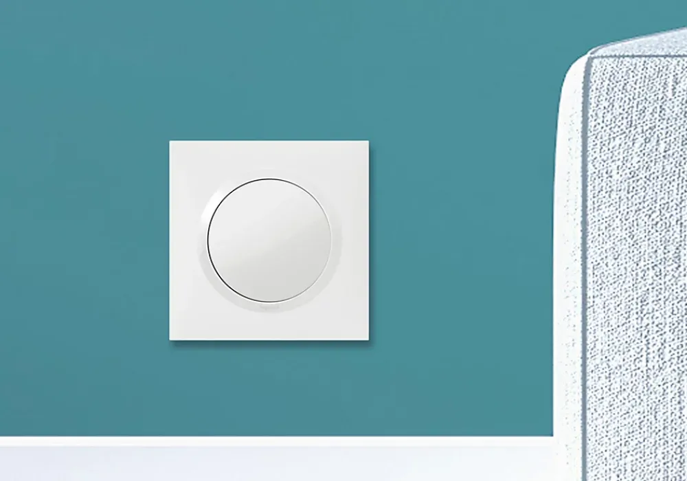 Legrand Obturateur Dooxie blanc carrée