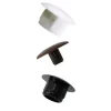 Diall 8 obturateurs / cache-trous Plastique Blanc ø12 mm
