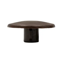Diall Ferrure-8 obturateurs / cache-trous Plastique Brun ø12 mm