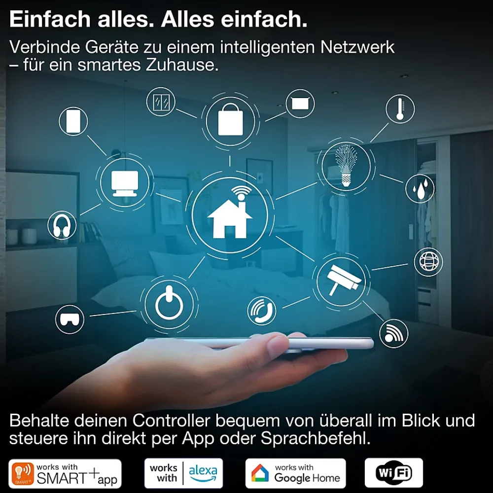 Osram Routeur Et Extension Wifi-Contrôle d'irrigation SMART+ WiFi IP55 Solaire USB-C