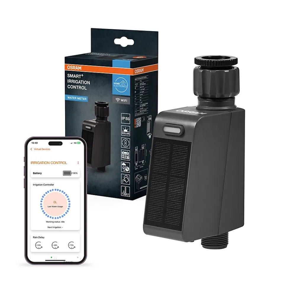 Osram Routeur Et Extension Wifi-Contrôle d'irrigation SMART+ WiFi IP55 Solaire USB-C