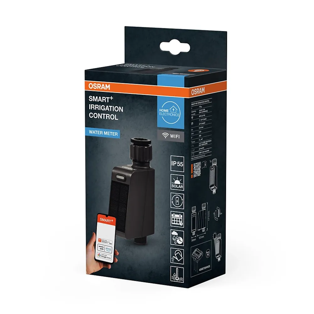 Osram Routeur Et Extension Wifi-Contrôle d'irrigation SMART+ WiFi IP55 Solaire USB-C