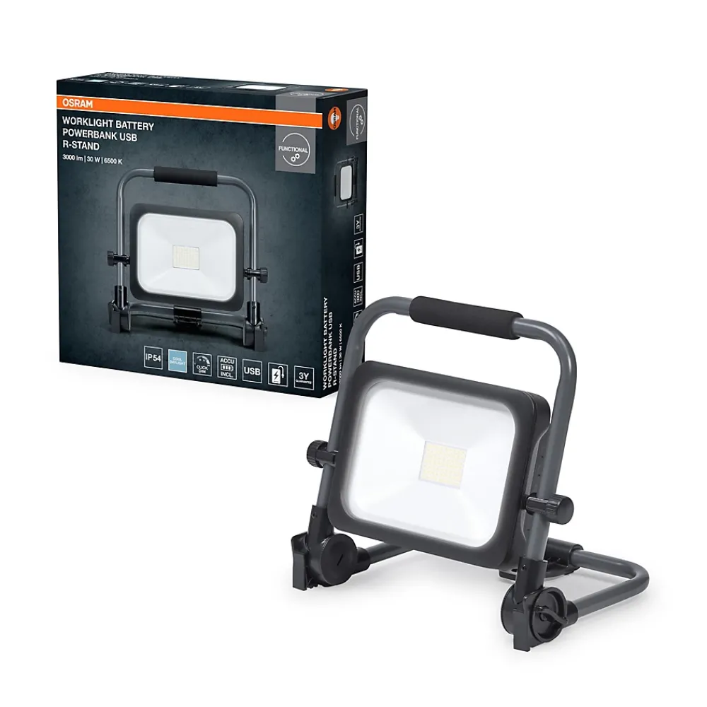 Osram Projecteur Et Lampe De Chantier-Projecteur de travail LED VAL BAT POCKET,30W,3000lm