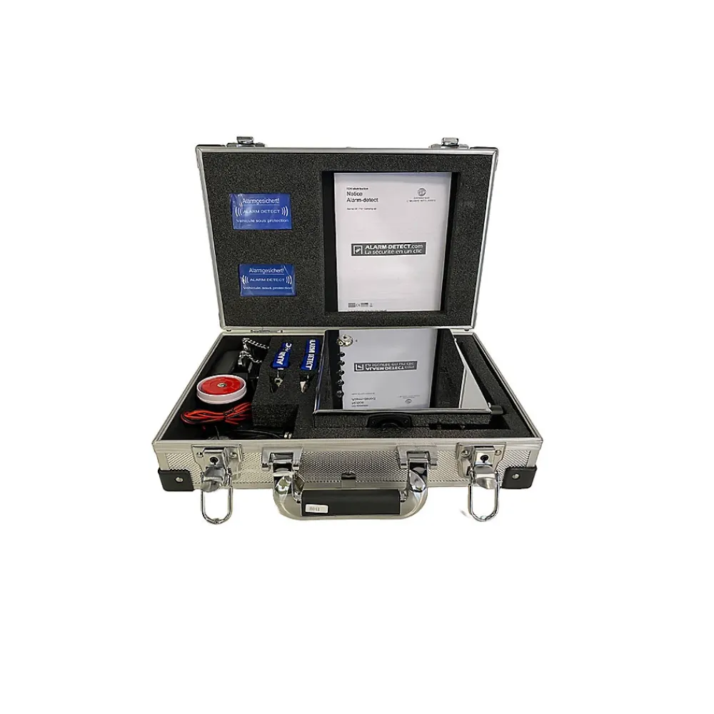 Antarion Alarme Sans Fil-PACK ALARM DETECT SX1 + 12V230V + Transmetteur Téléphonique - Nouveau modèle 2026 - CA3400