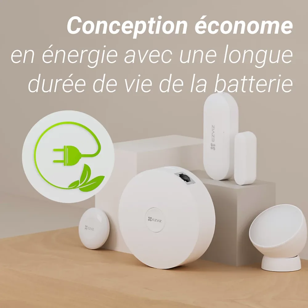 Ezviz Alarme Sans Fil-Pack alarme et contrôle domotique Matter