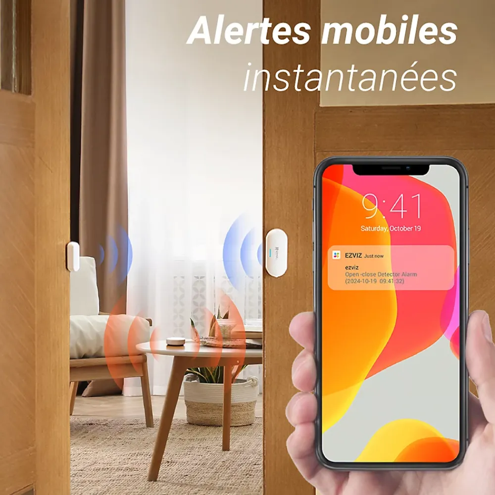 Ezviz Alarme Sans Fil-Pack alarme et contrôle domotique Matter