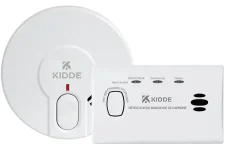 Kidde Détecteur De Fumée|Détecteur De Fumée, Gaz Et Protection Incendie-Pack appartement 1 détecteur de fumée + 1 détecteur de monoxyde de carbone