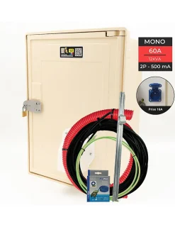Carré Rouge Pack Coffret 10 Mètres 12 Kw