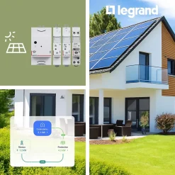Legrand Onduleur Et Raccordement Pour Panneau Solaire-Pack connecté Drivia pour panneaux solaires