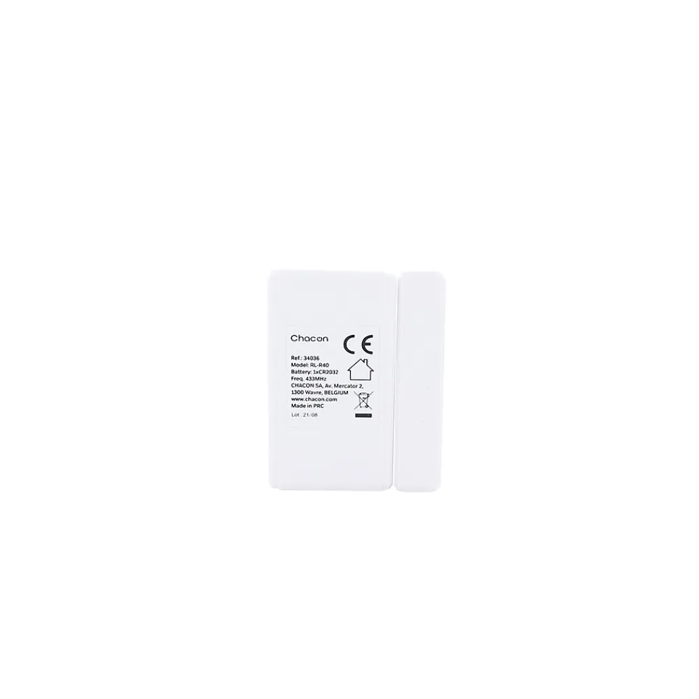 Chacon Multimètre-Pack de 2 détecteurs d'ouVerture porte/fenêtre -