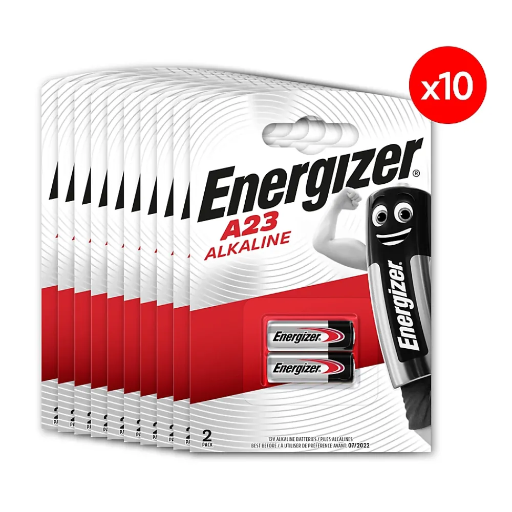 Energizer Pile Alcaline-Pack de 10 - Pile Alcaline A23/23A, pack de 2 Piles