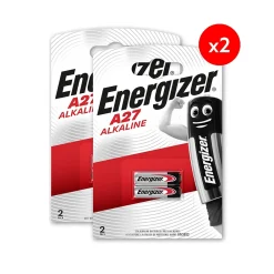 Energizer Pack de 2 - Pile Alcaline A27/27A, pack de 2 Piles