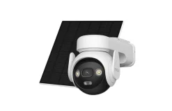 Imou Caméra De Surveillance-Pack de 2 kits caméra 3K rotative AOV – énergie solaire + 2 cartes SD
