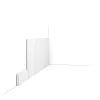 Orac Decor Pack de 4 mètres Profil de base épuré, fait office de corps pour lambris PX147