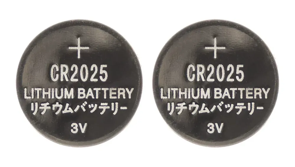 Thomson Pack de 2 piles lithium bouton CR2025 -