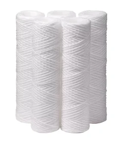 Apic Pack eco 5 Cartouches Filtrantes bobinées 25 microns 9"3/4 - Anti-sédiments alimentaire